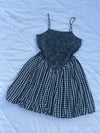 Gingham bubble dress