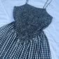 Gingham bubble dress