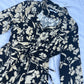 Corduroy floral dress
