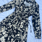 Corduroy floral dress