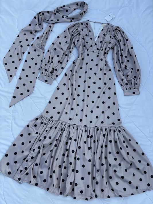 DOTTY Scarf Set Dress