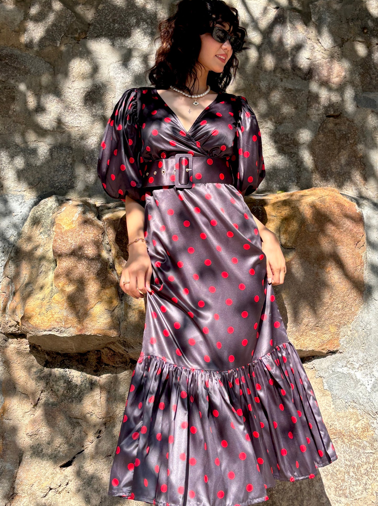 BETTY Polkadot Dress