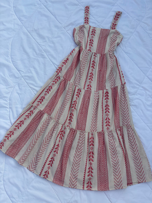 Cotton woven dress
