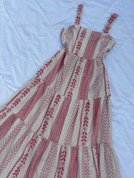 Cotton woven dress