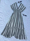 Cotton aztec maxi dress