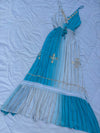 Blue Tie dye dress