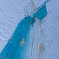Blue Tie dye dress