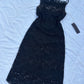 Lace sequinned dress