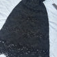 Lace sequinned dress