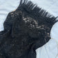 Lace sequinned dress