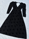 Velvet Emboss dress