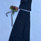 Black satin Co-ord set