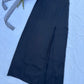 Black satin Co-ord set