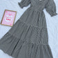 Black Gingham Dress