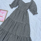 Black Gingham Dress