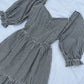 Black Gingham Dress
