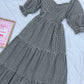Black Gingham Dress