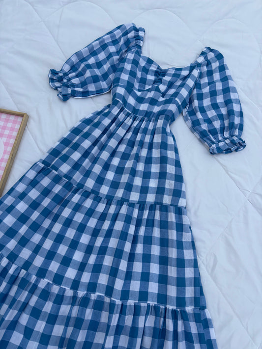 Blue Gingham Dress