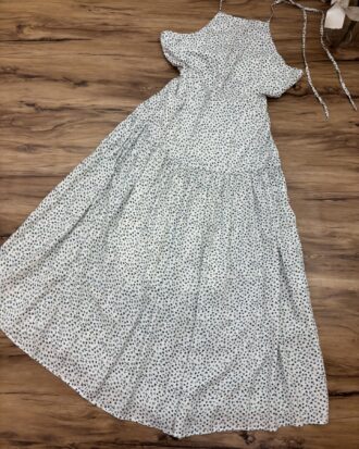Ditsy floral halter dress (S-M)